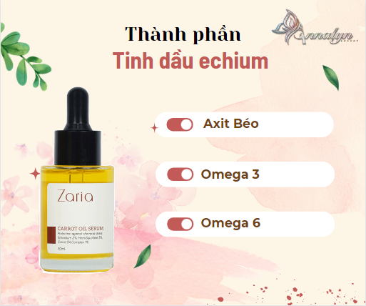 Thành Phần Tinh Dầu Echium