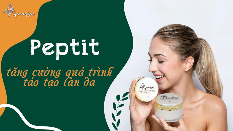 Peptit tăng cường quá trình tái tạo làn da hiệu quả chỉ 3 ngày